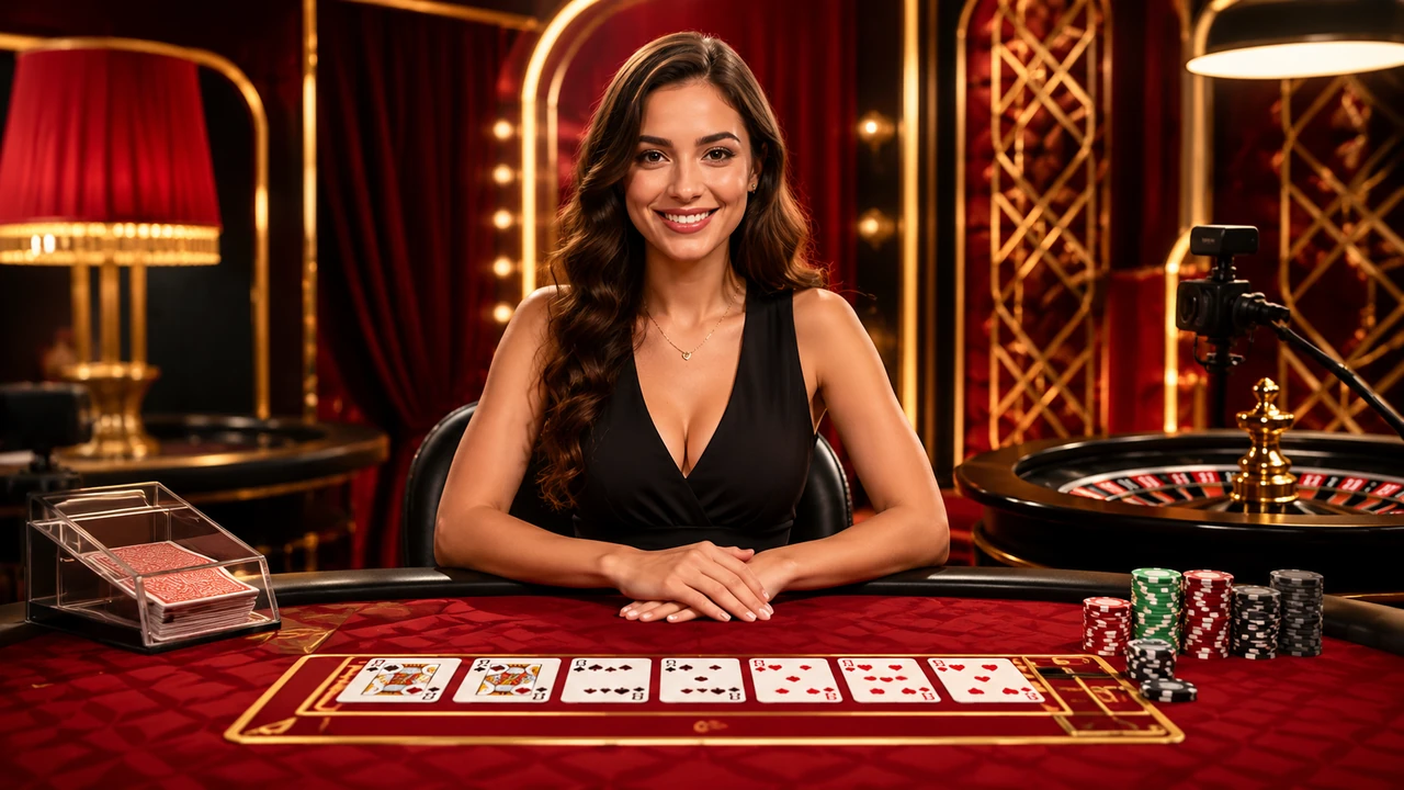 Live dealer casino studio